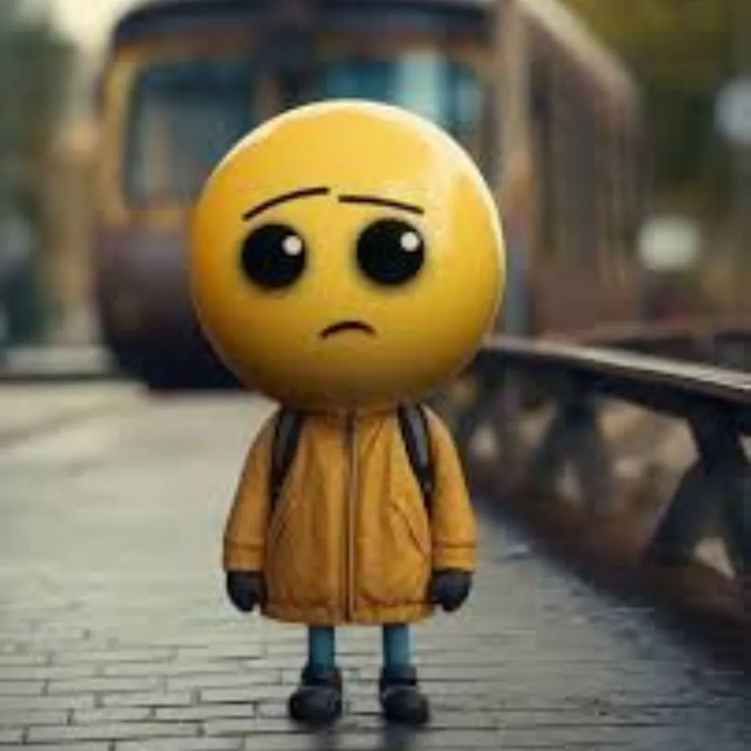 Alone mood off dp girl