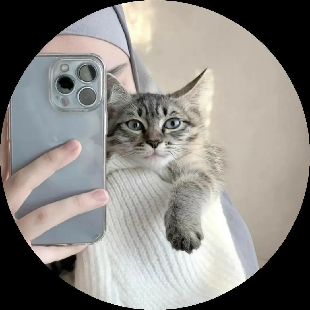 Meme cat dp girl