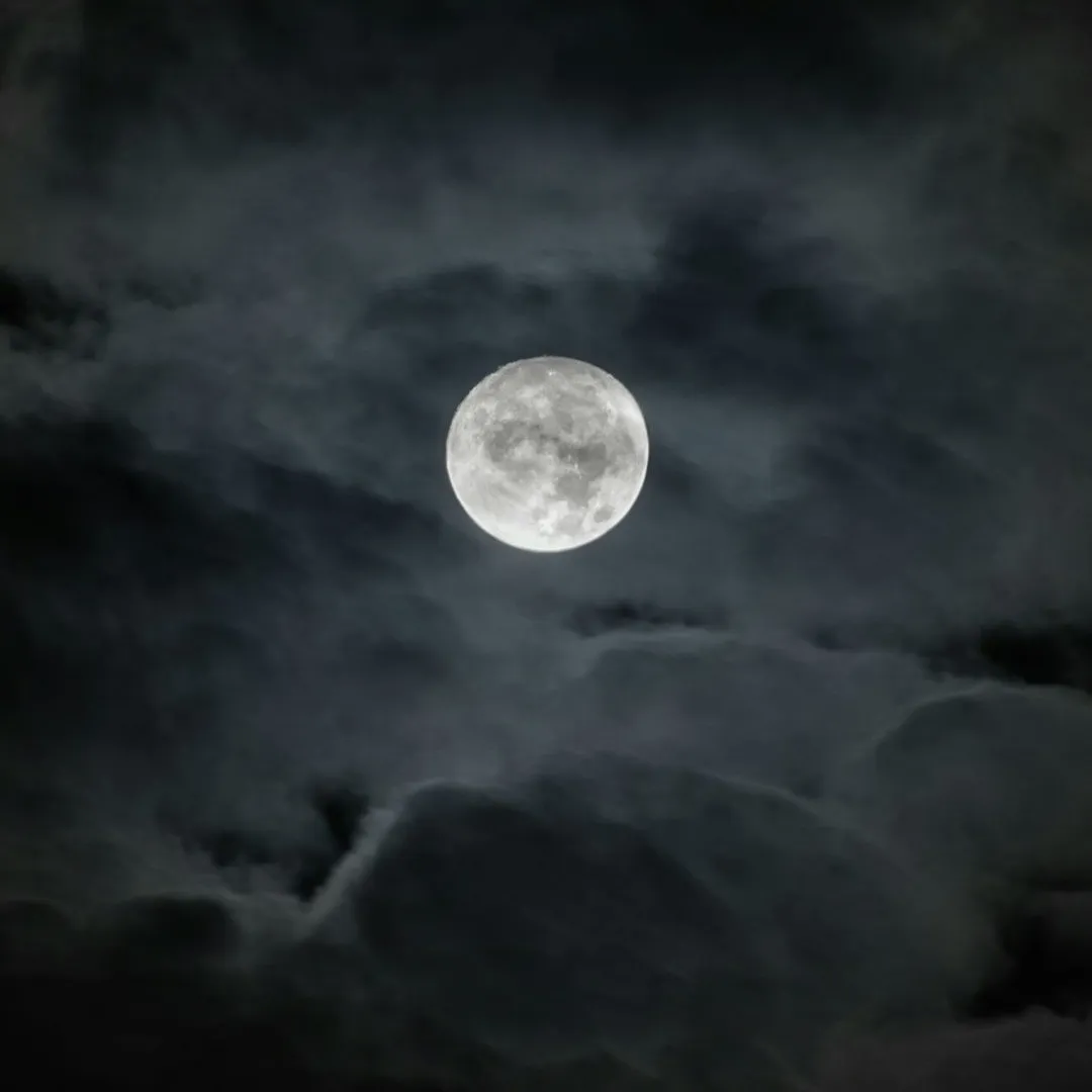 aesthetic moon dp for girls
