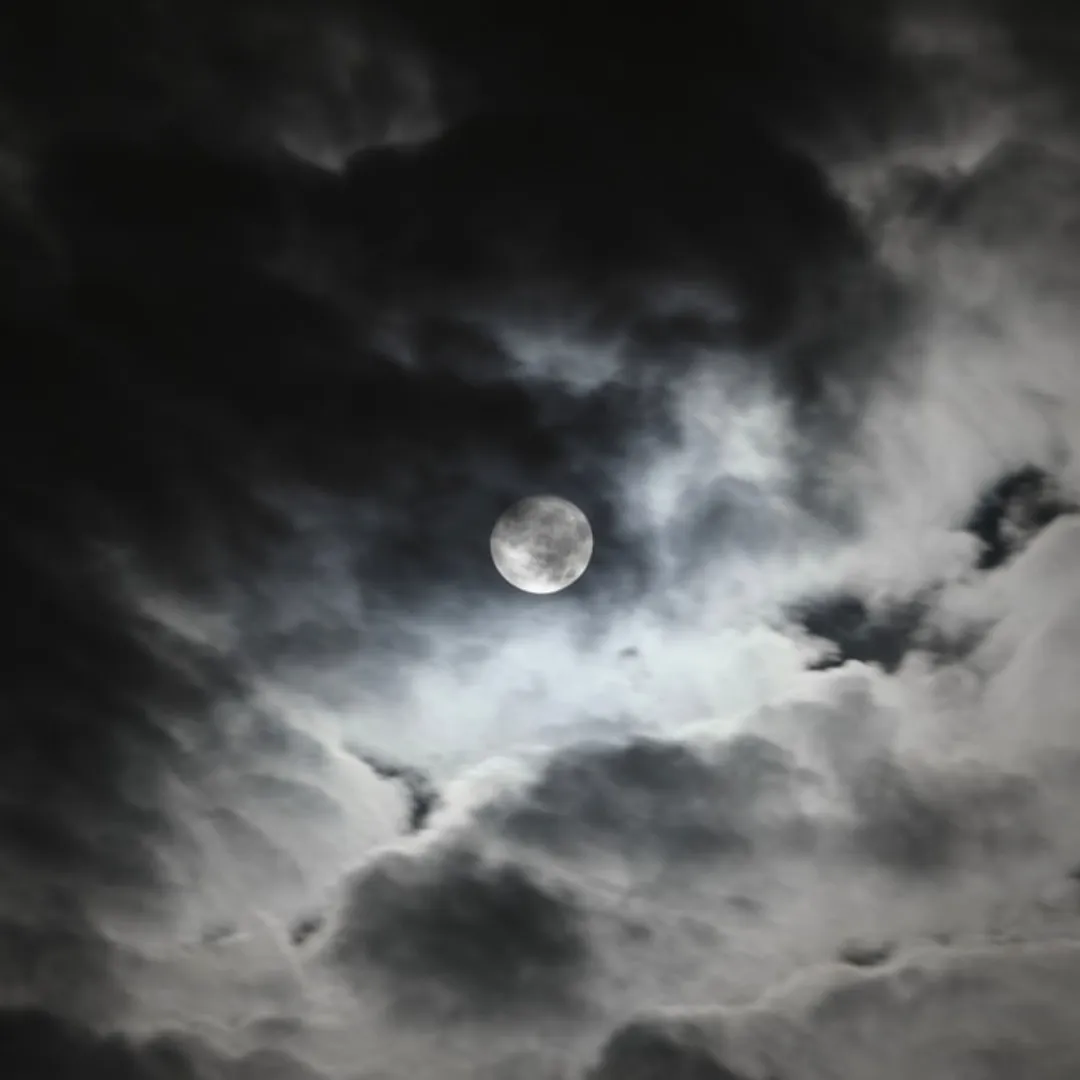 aesthetic moon dp for whatsapp