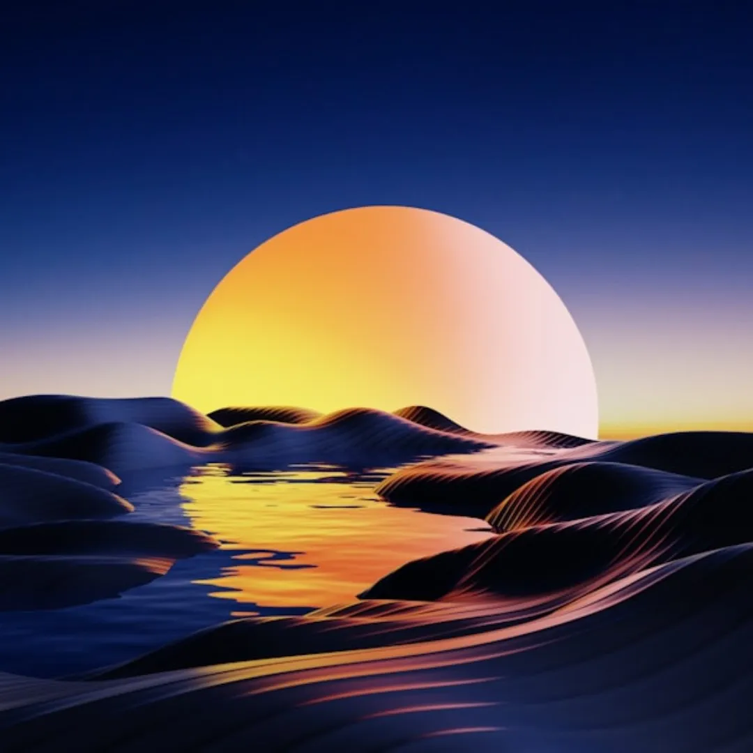 aesthetic moon dp