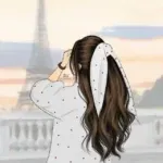cartoon girl dp pic