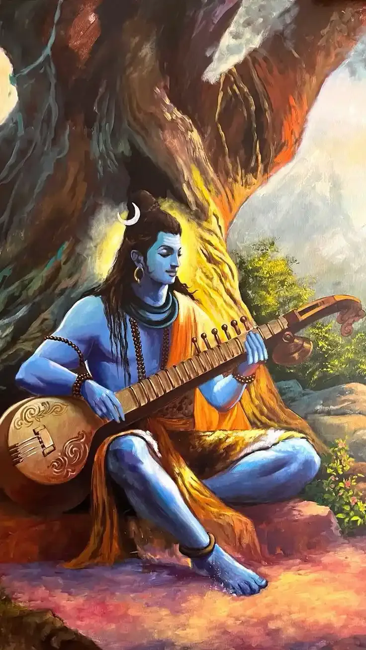 cartoon mahadev pic