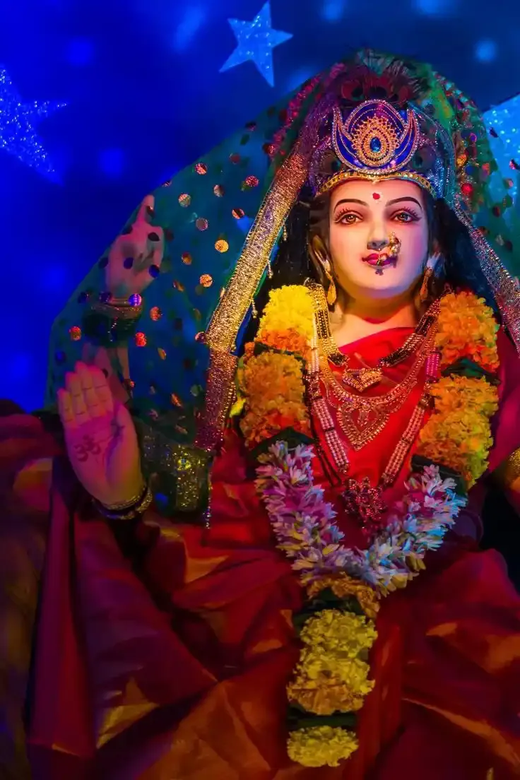 cute maa durga images