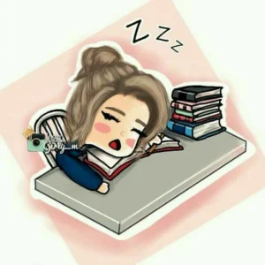 cute study girl dp