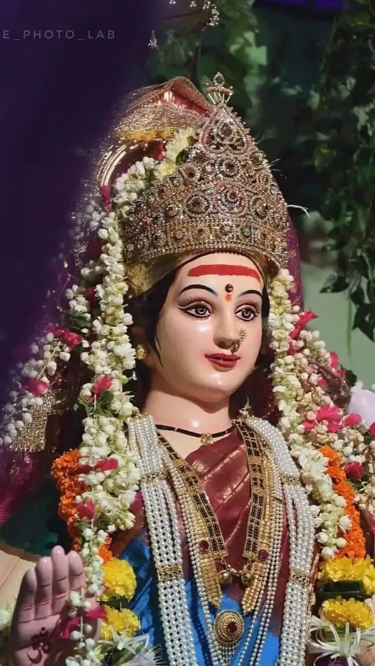 durga maa images animated