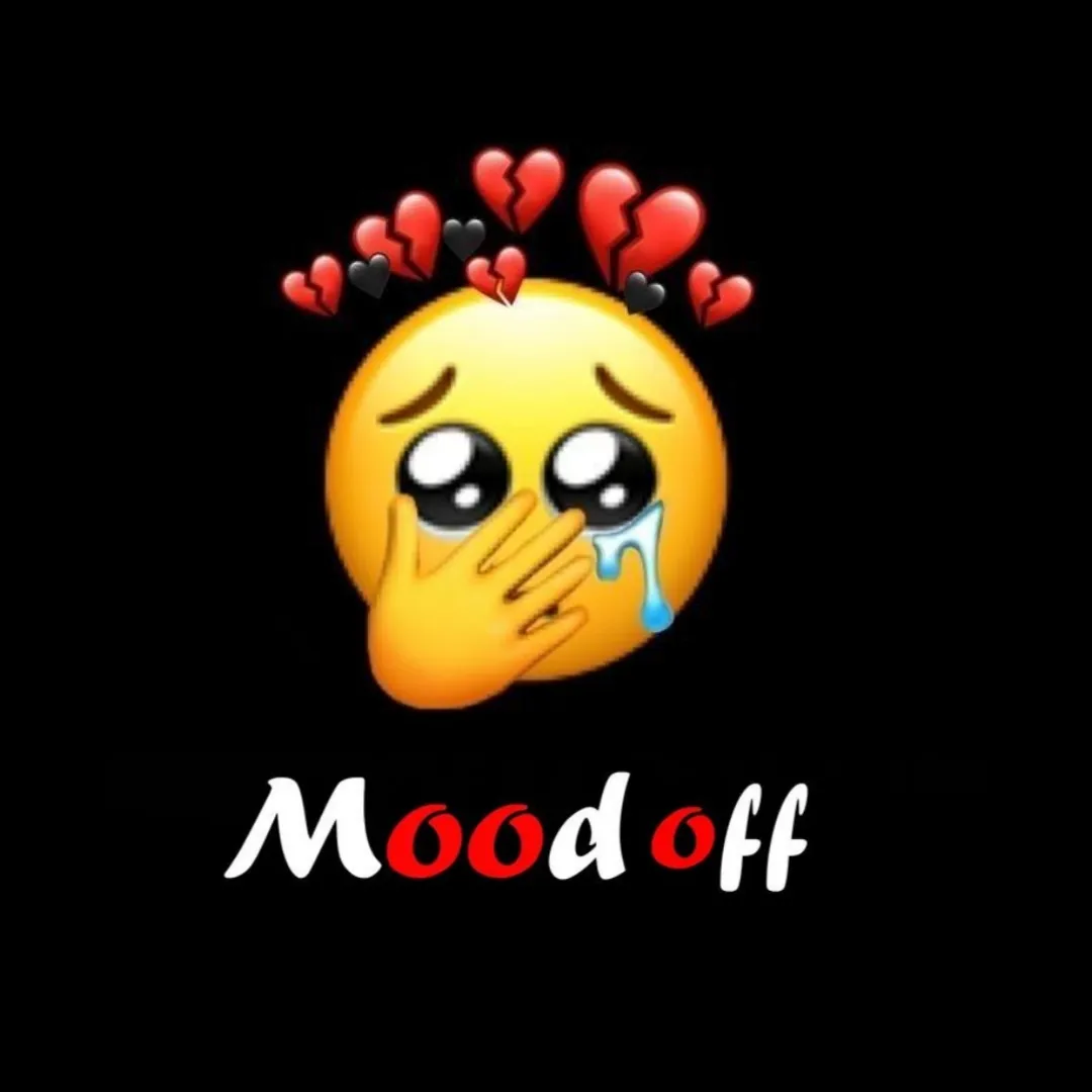 girls mood off dp