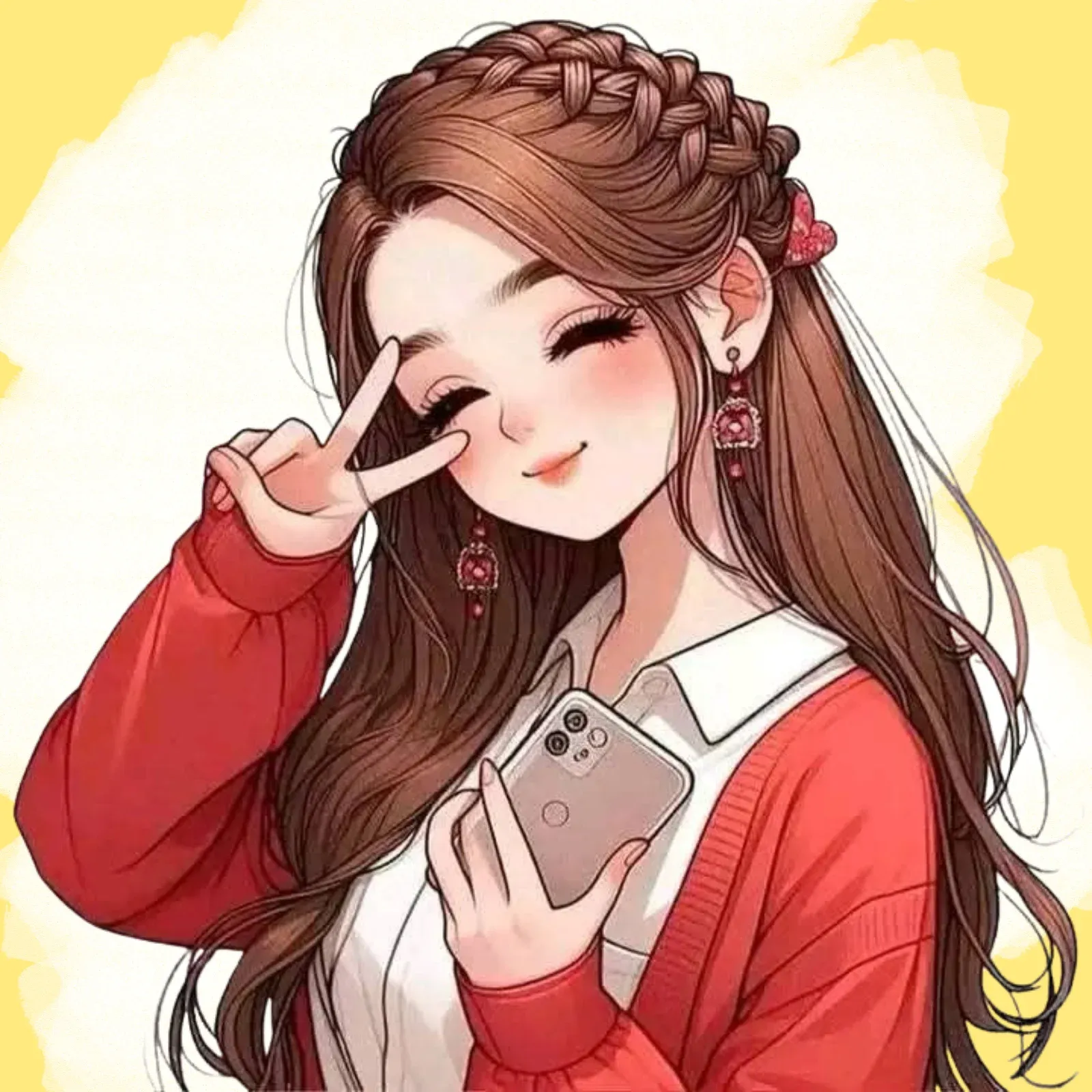 instagram cartoon dp for girls instagram cartoon dp for girls
