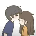 instagram cartoon girl drawing