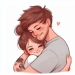 instagram dp cartoon girl stylish love