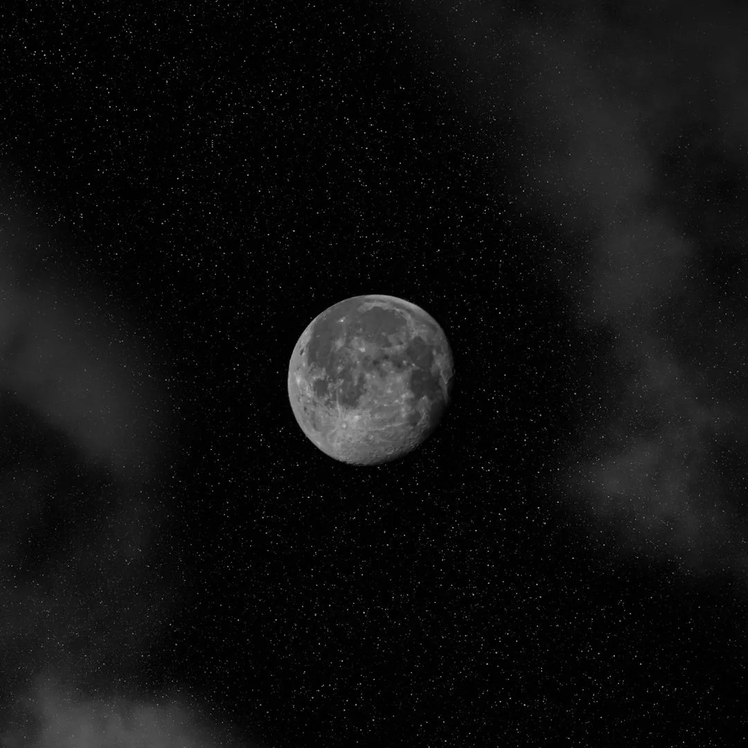 real images sky night view moon