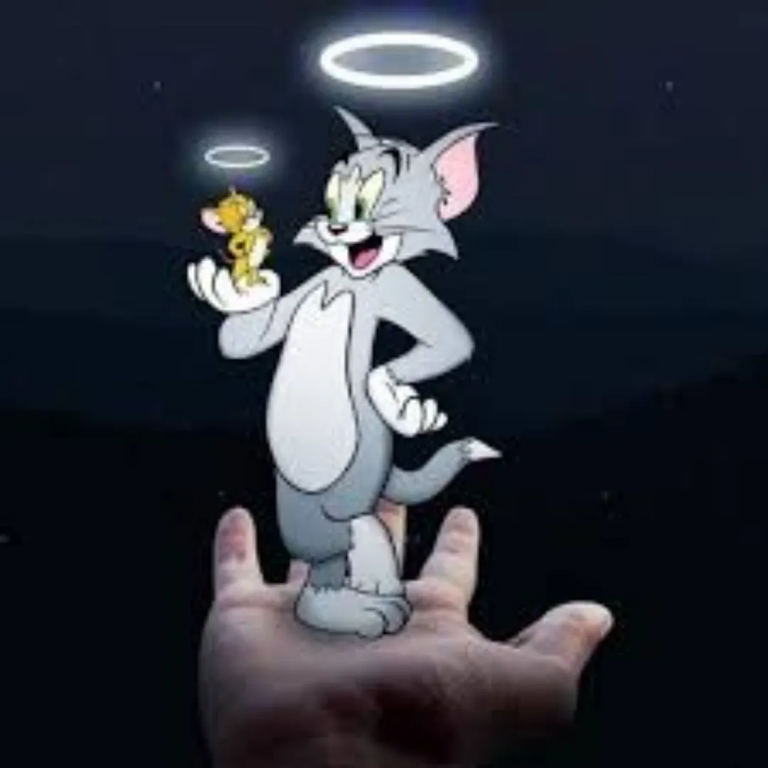 tom and jerry images with black background