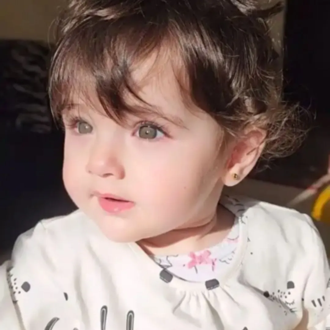 Cute baby girl photos with a smile