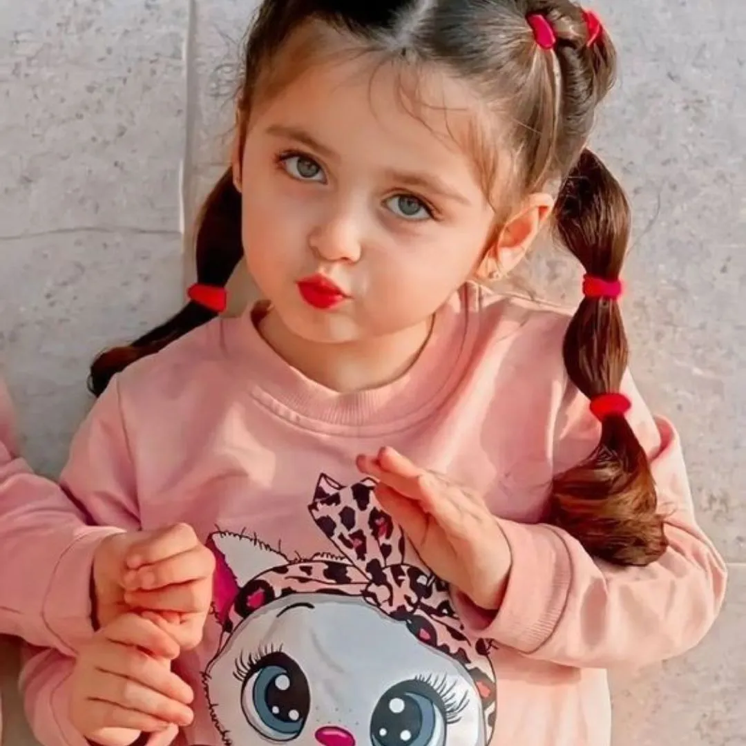 Stylish Princess Cute Baby Girl DP For WhatsApp