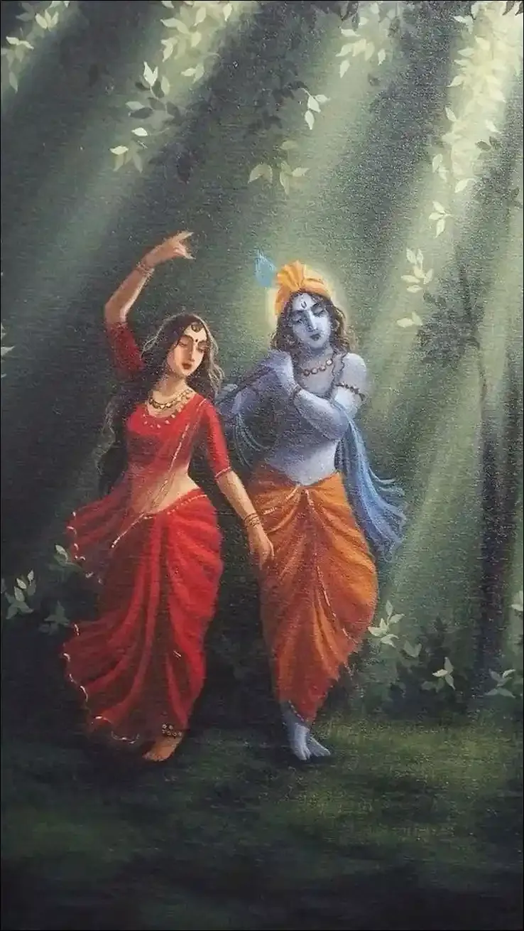 Wallpaper Romantic Love Radha Krishna Images