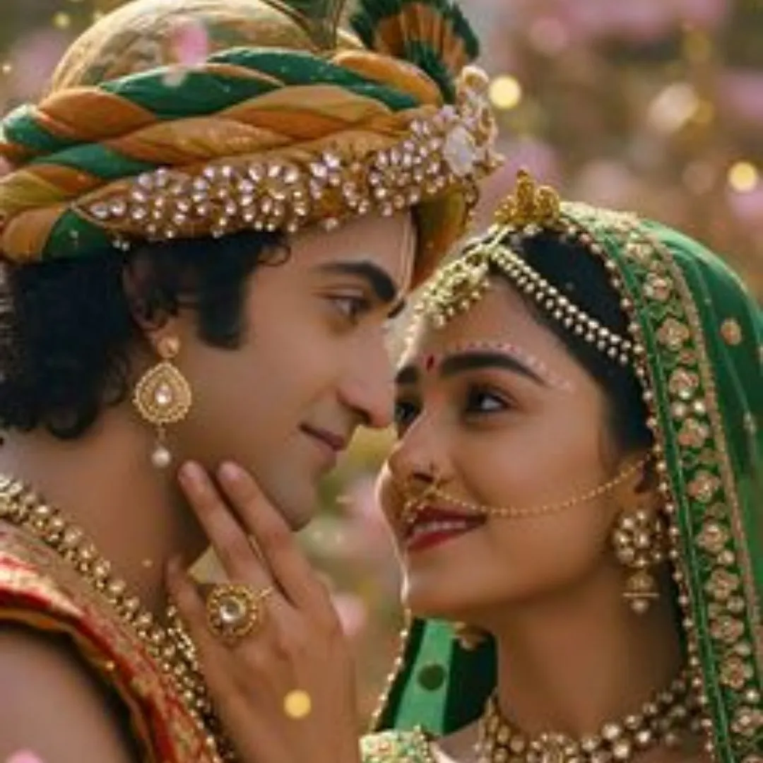 WhatsApp DP Full Screen HD Wallpaper Radha Krishna Serial Images